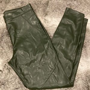 Free people faux leather leggings